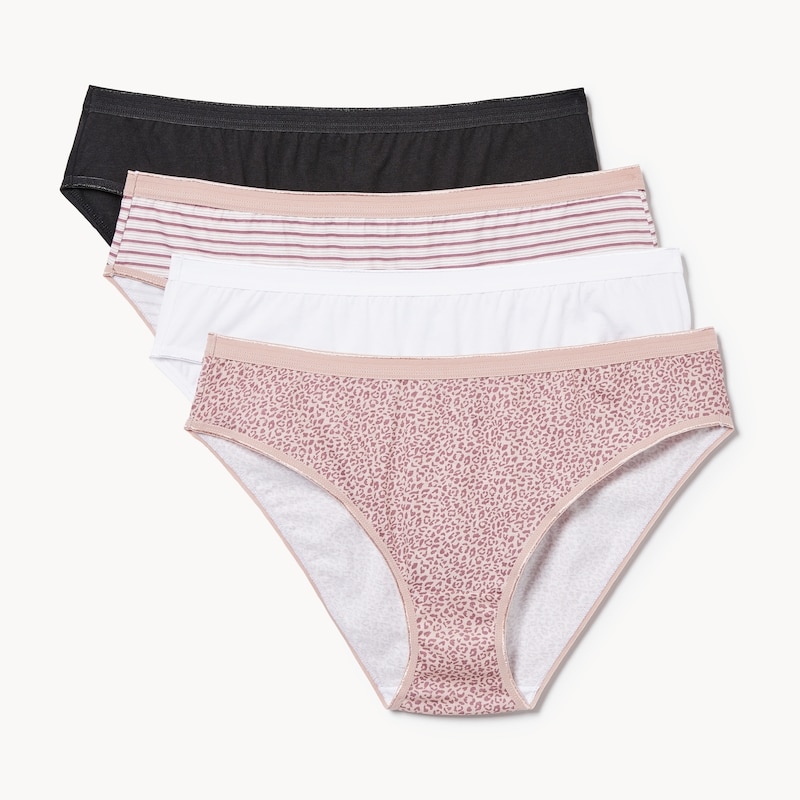 Women+ 4 Pack High Cut Bikini