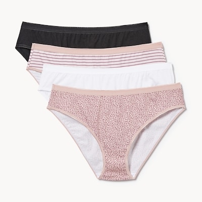 Joe Fresh Ensemble de 4 culottes bikini hautes Femmes+ 1 ea, 12,00 $/1ch