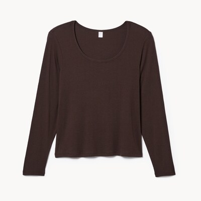 Haut de pyjama manches longues en modal Femmes+