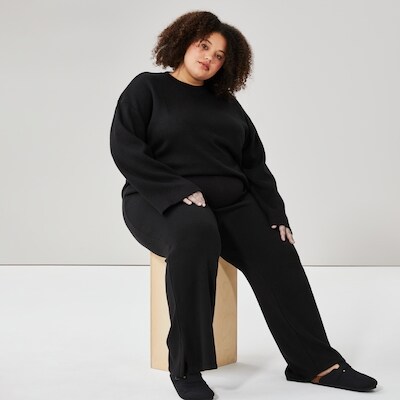 Pantalon fentes latrales Femmes+