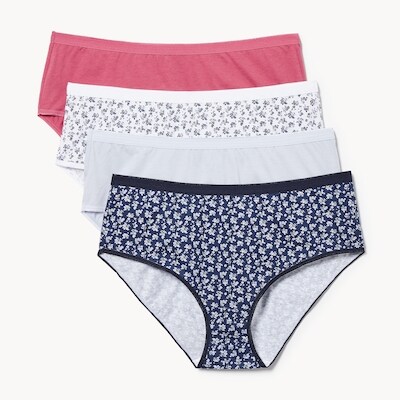 Joe Fresh Ensemble de 4 culottes Femmes+ 1 ea, 12,00 $/1ch