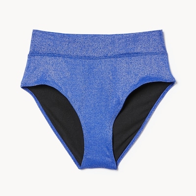 High Rise Bikini Bottom - Bright Blue