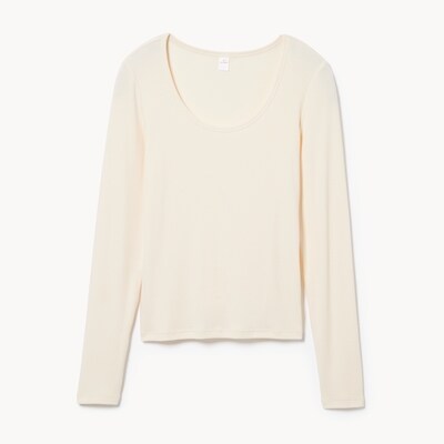 Haut de pyjama manches longues en modal