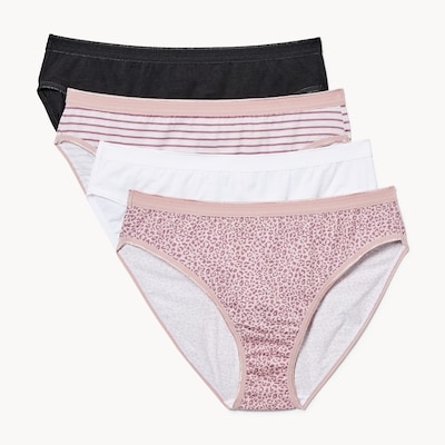 Joe Fresh Ensemble de 4 culottes bikini à taille haute 1 ea, 12,00 $/1ch