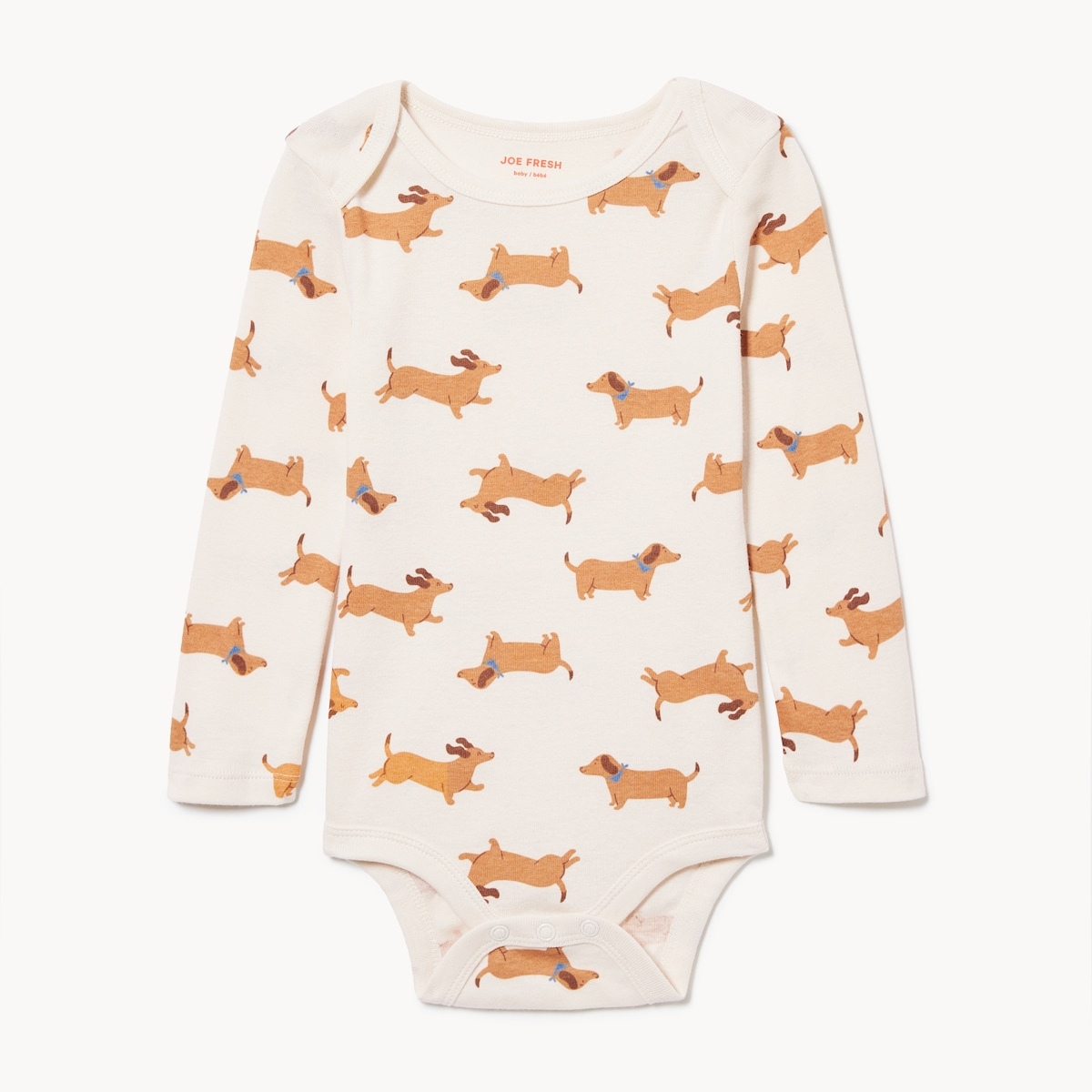 Baby Boys' Printed Bodysuit - Cream