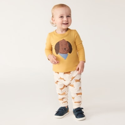 Joe Fresh Haut imprimé à manches longues pour bébés 1 ea, 8,00 $/1ch