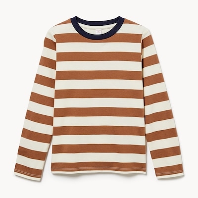 Kid Striped Long Sleeve - Brown
