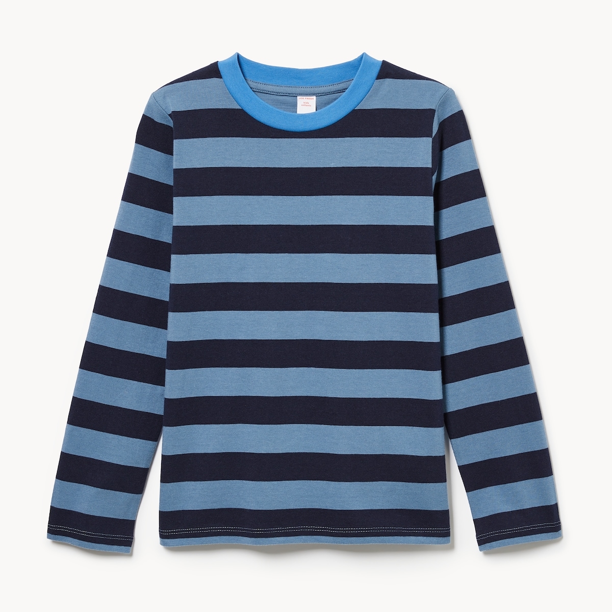 Kid Striped Long Sleeve - Blue