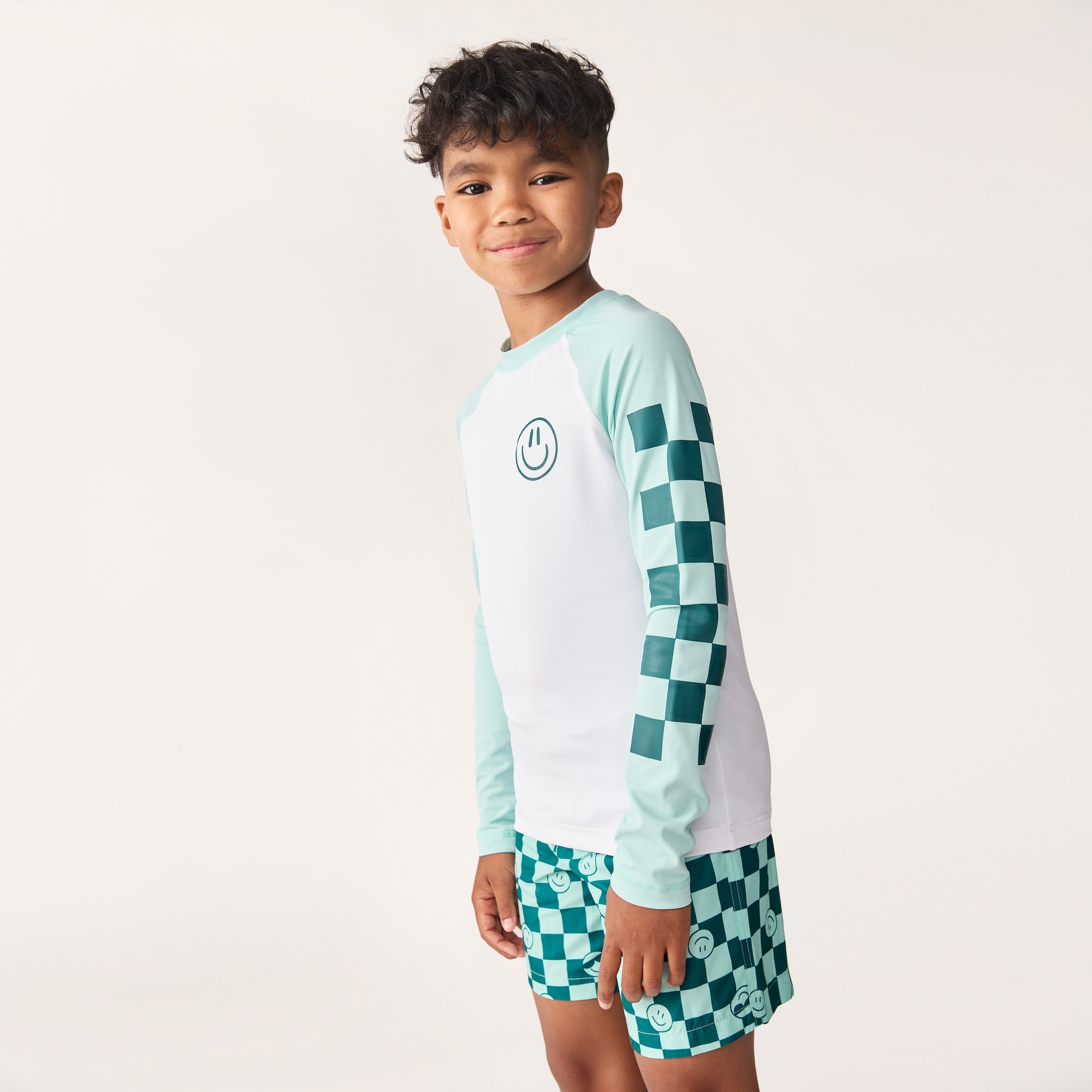 Kid Boys' Long Sleeve Rash Guard