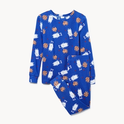 Toddler Boys' Printed Sleep Set - Blue