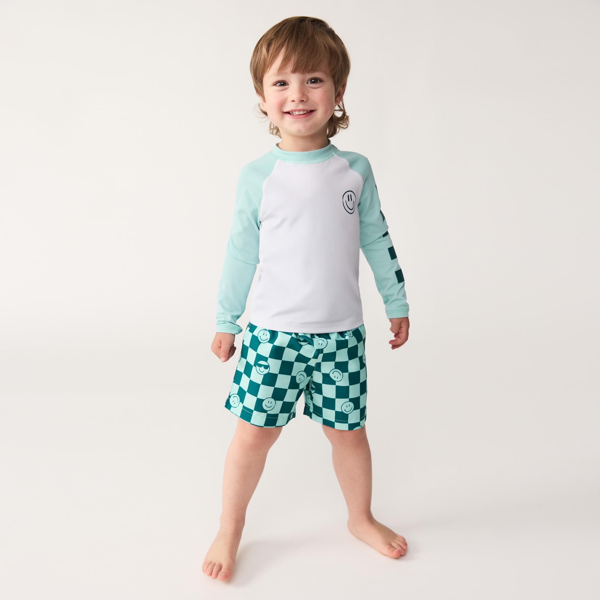 Toddler Boys' Long Sleeve Rash Guard