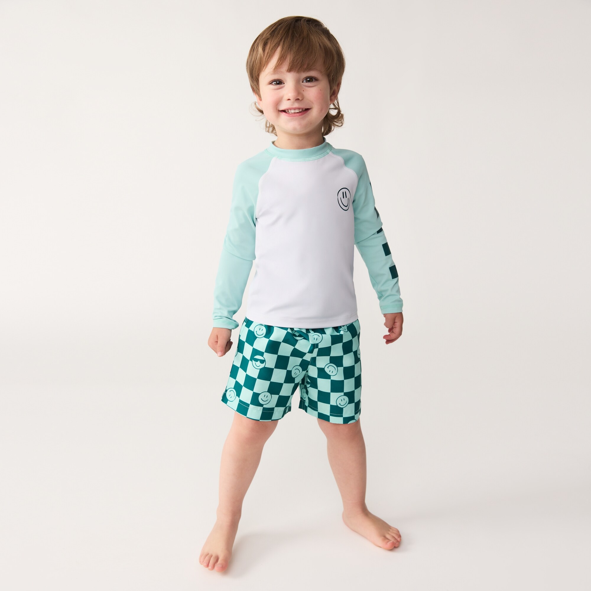 Toddler Boys' Long Sleeve Rash Guard