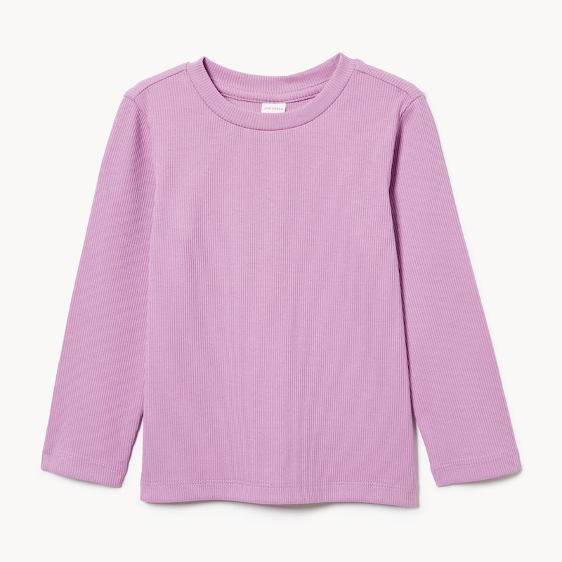 Baby Girls' Ribbed Long Sleeve