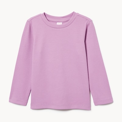 Baby Girls' Ribbed Long Sleeve - Lavender