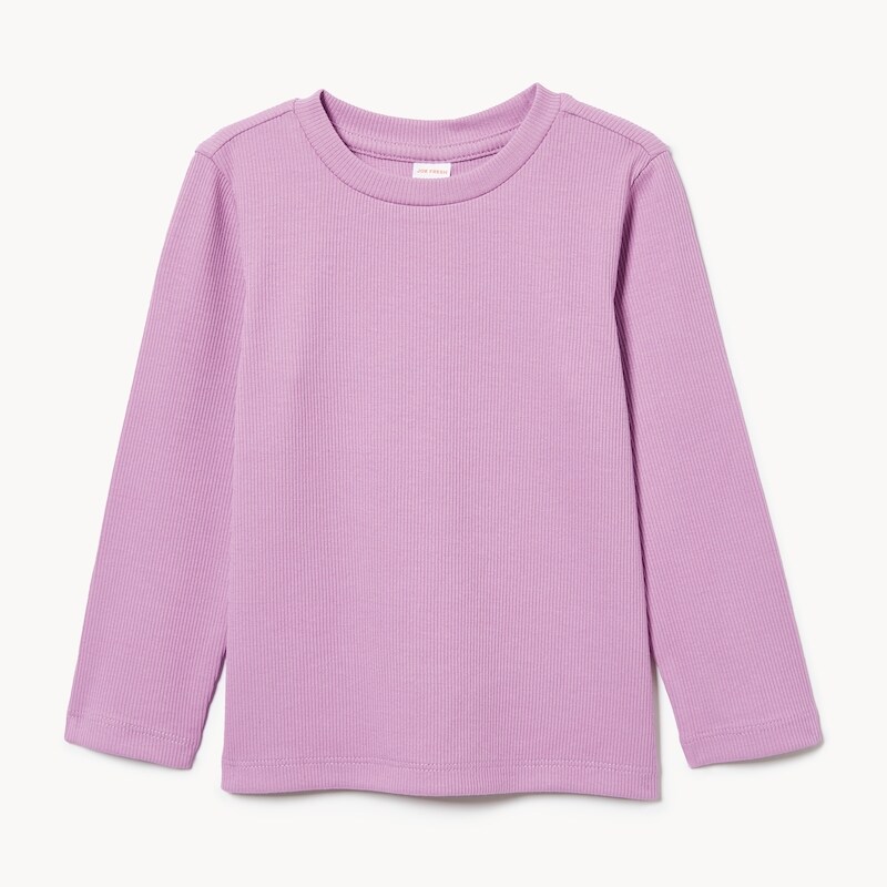 Baby Girls' Ribbed Long Sleeve