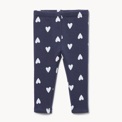 Baby Girls' Fuzzy Fleece Legging - Dark Navy