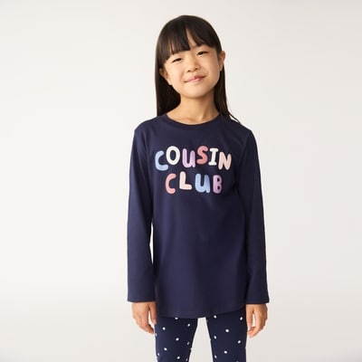 Joe Fresh Haut imprimé à manches longues pour enfants 1 ea, 12,00 $/1ch