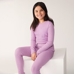 Joe Fresh Haut côtelé à manches longues pour filles 1 ea, 12,00 $/1ch