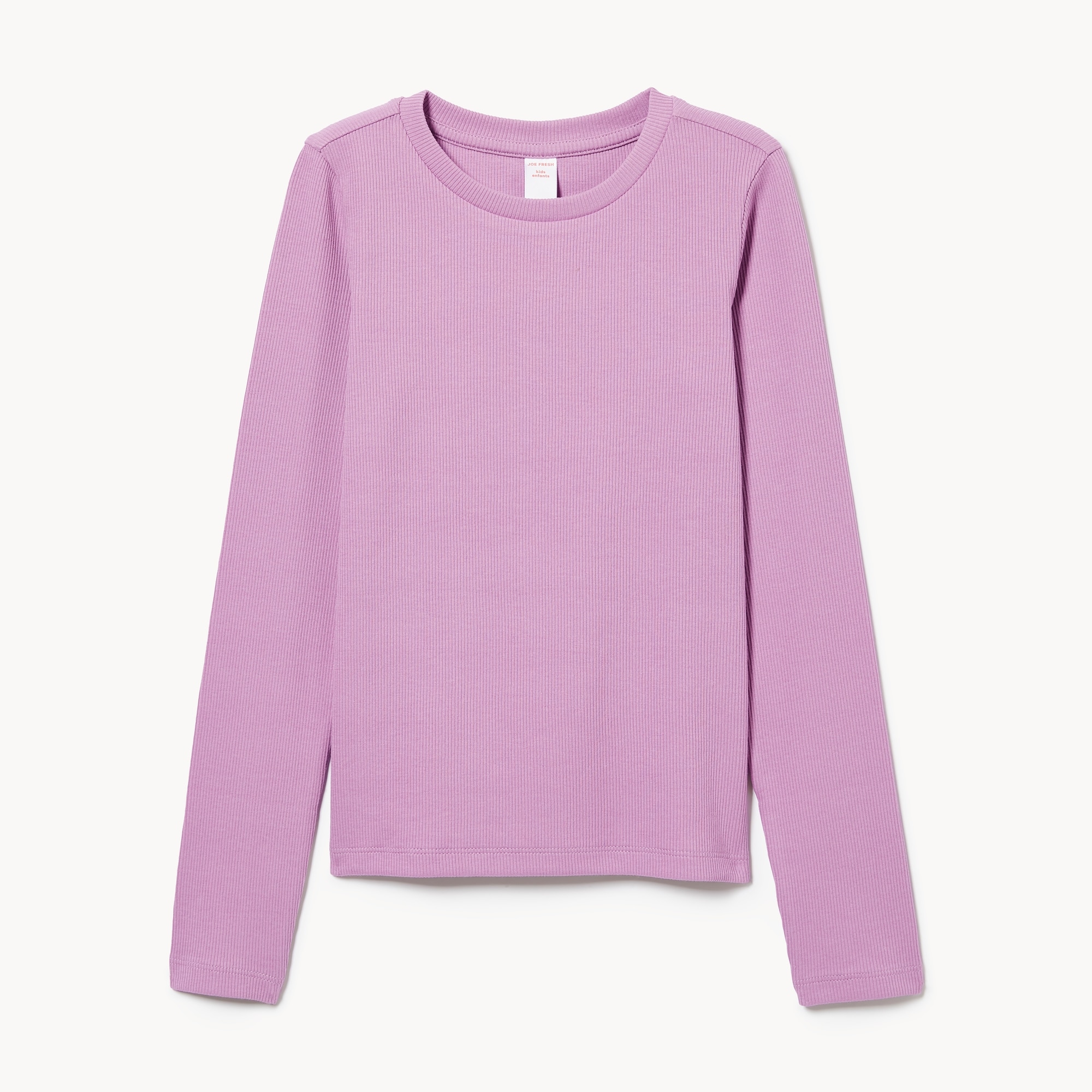 Kid Girls' Ribbed Long Sleeve