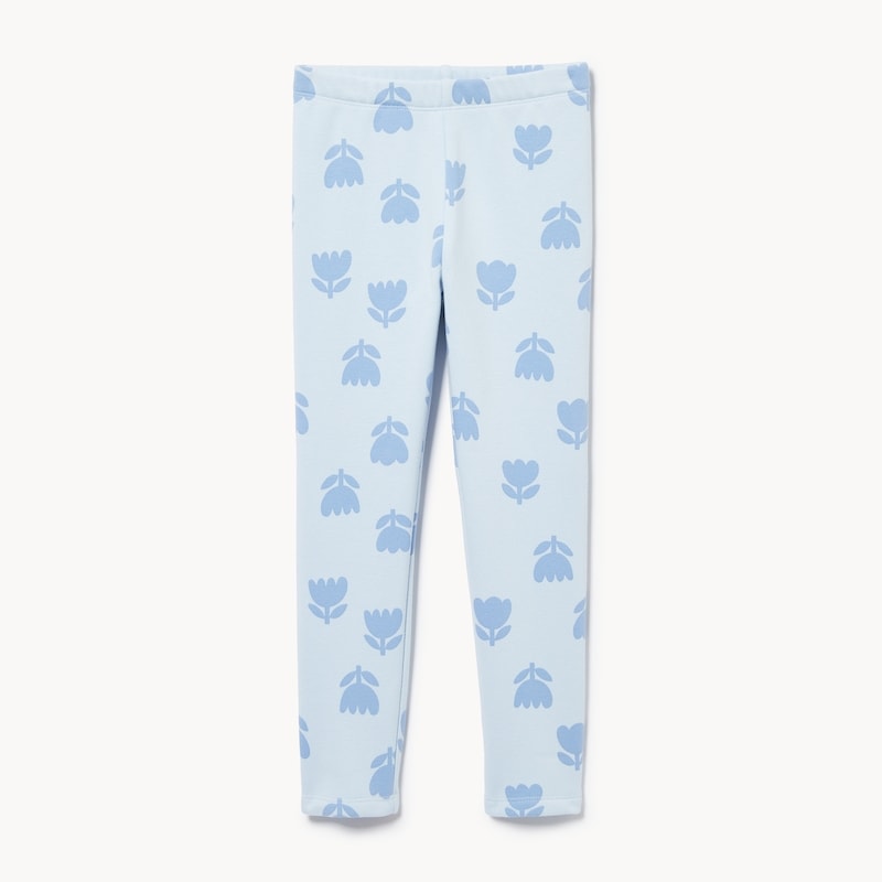 Kid Girls' Printed Fuzzy Legging