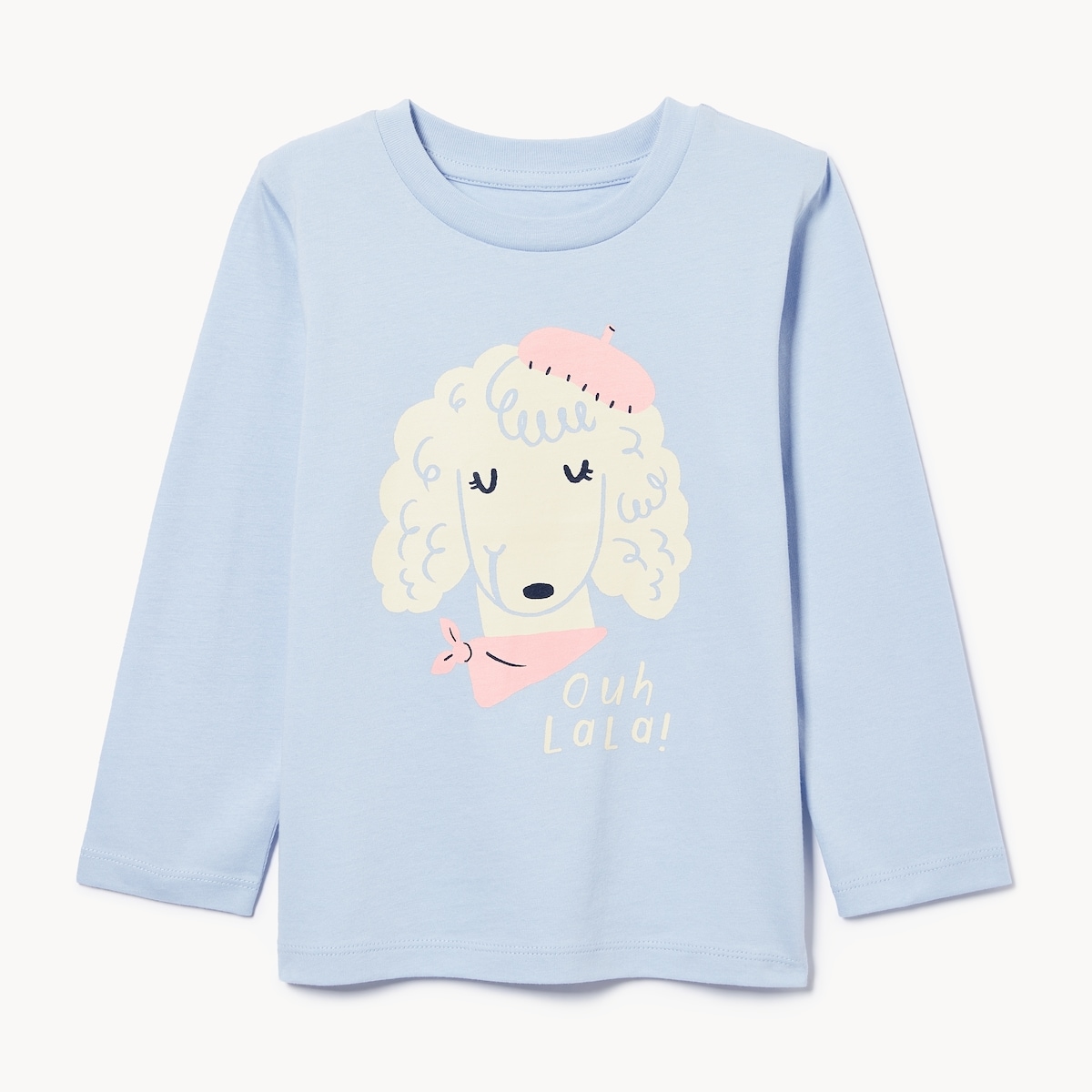 Toddler Graphic Long Sleeve - Pale Blue