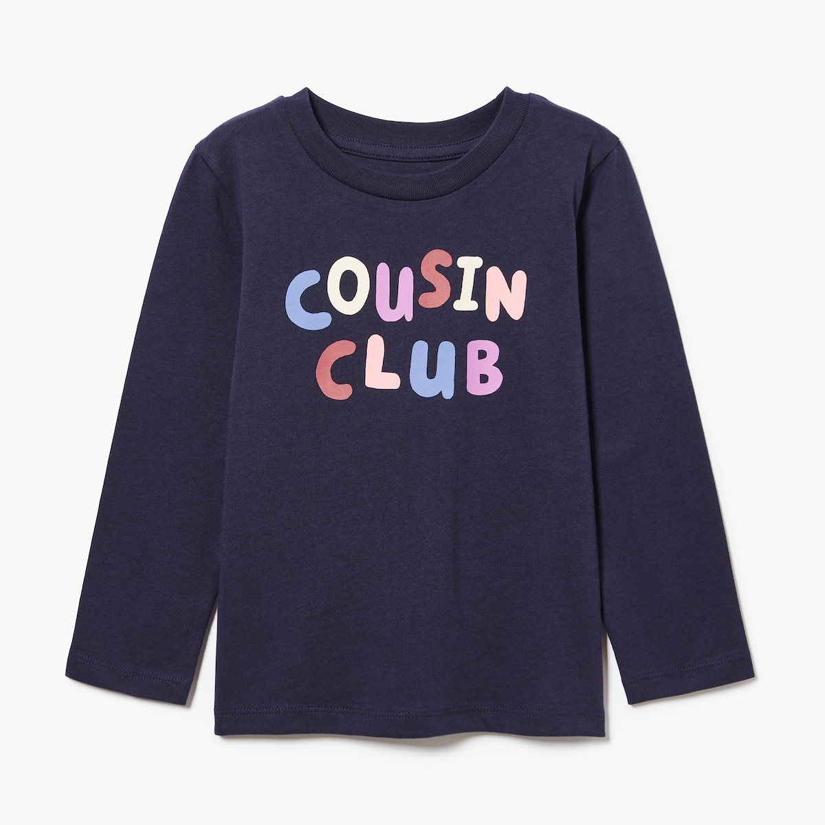 Toddler Graphic Long Sleeve - Dark Navy
