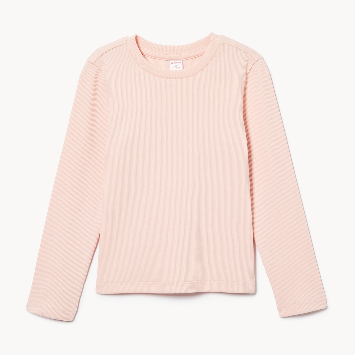 Toddler Girls' Ribbed Long Sleeve