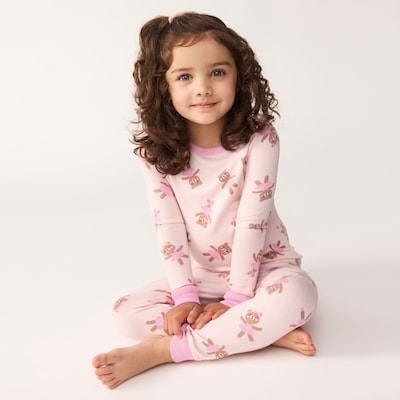 Joe Fresh Pyjama imprimé pour petites filles 1 ea, 19,00 $/1ch