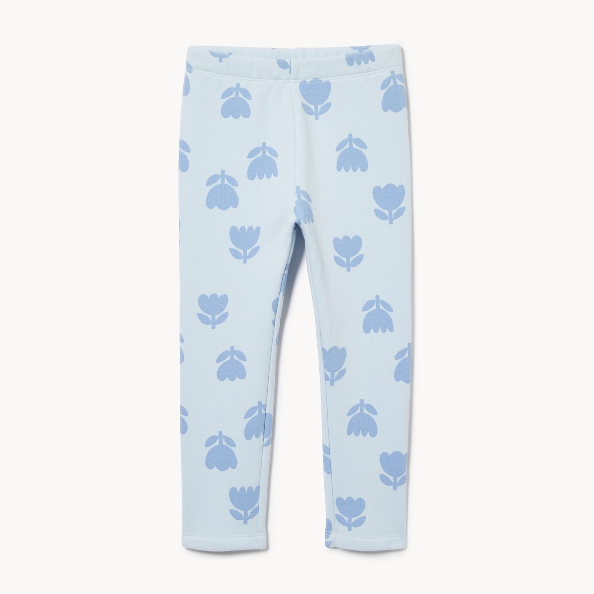 Toddler Girls' Fuzzy Fleece Legging - Pale Blue