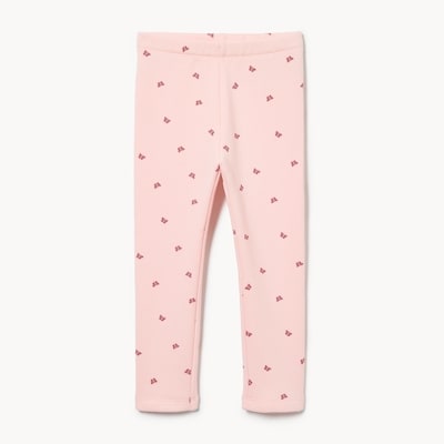 Toddler Girls' Fuzzy Fleece Legging - Pale Pink