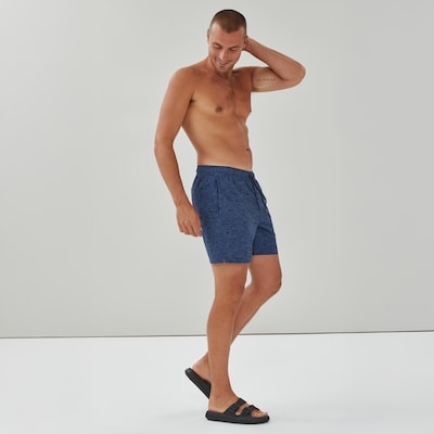 Men's Printed 6" Swim Trunk - Navy