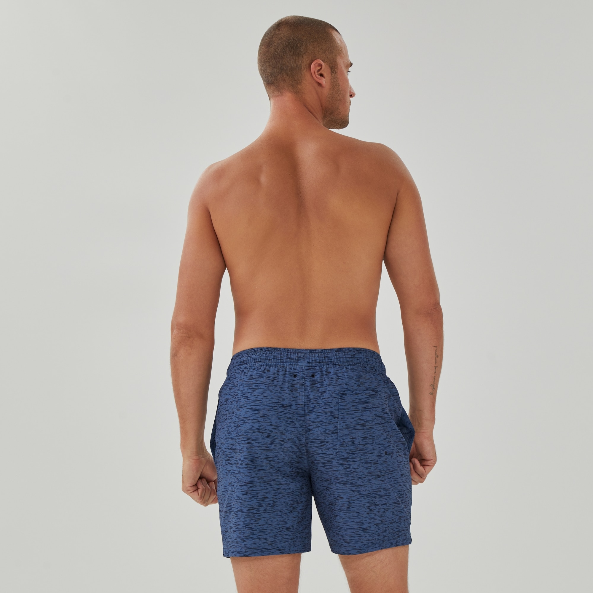 Slip de bain imprimé à entrejambe de 6 po, hommes