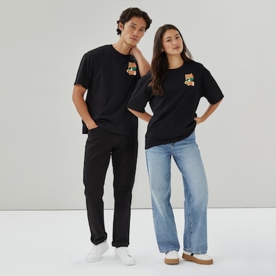 Adult Lunar New Year T-Shirt - Black