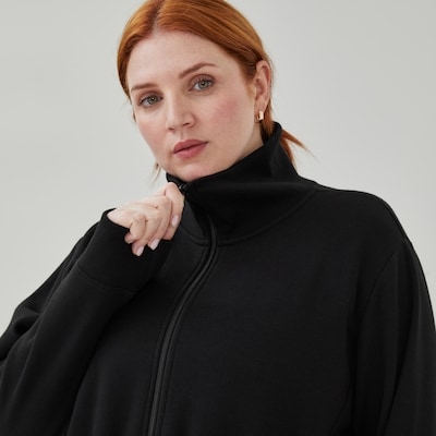 Veste sport en molleton Femmes+ - Noir