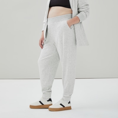 Women+ Active Fleece Slim Jogger - Grey Mix