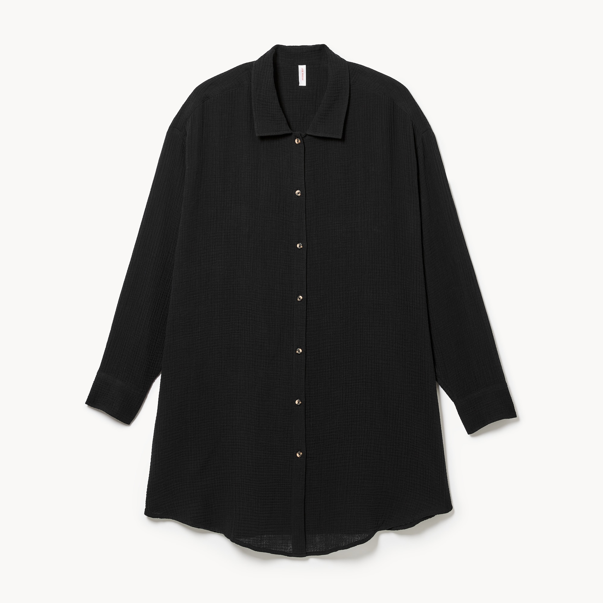 Women+ Gauze Button-Up Cover-Up