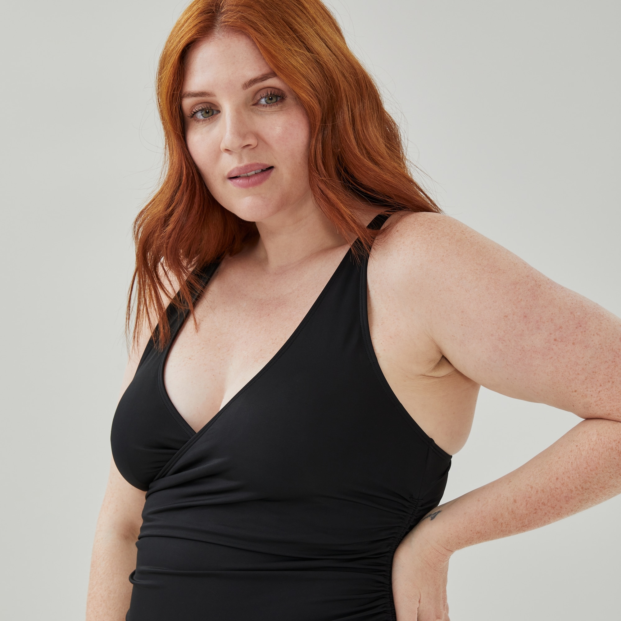 Maillot de bain ruché Femmes+