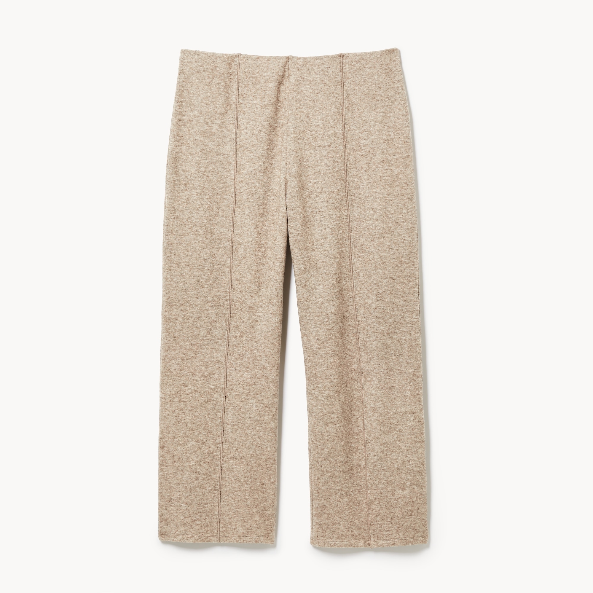 Women+ Pintuck Pant in Dark Brown Mix from Joe Fresh