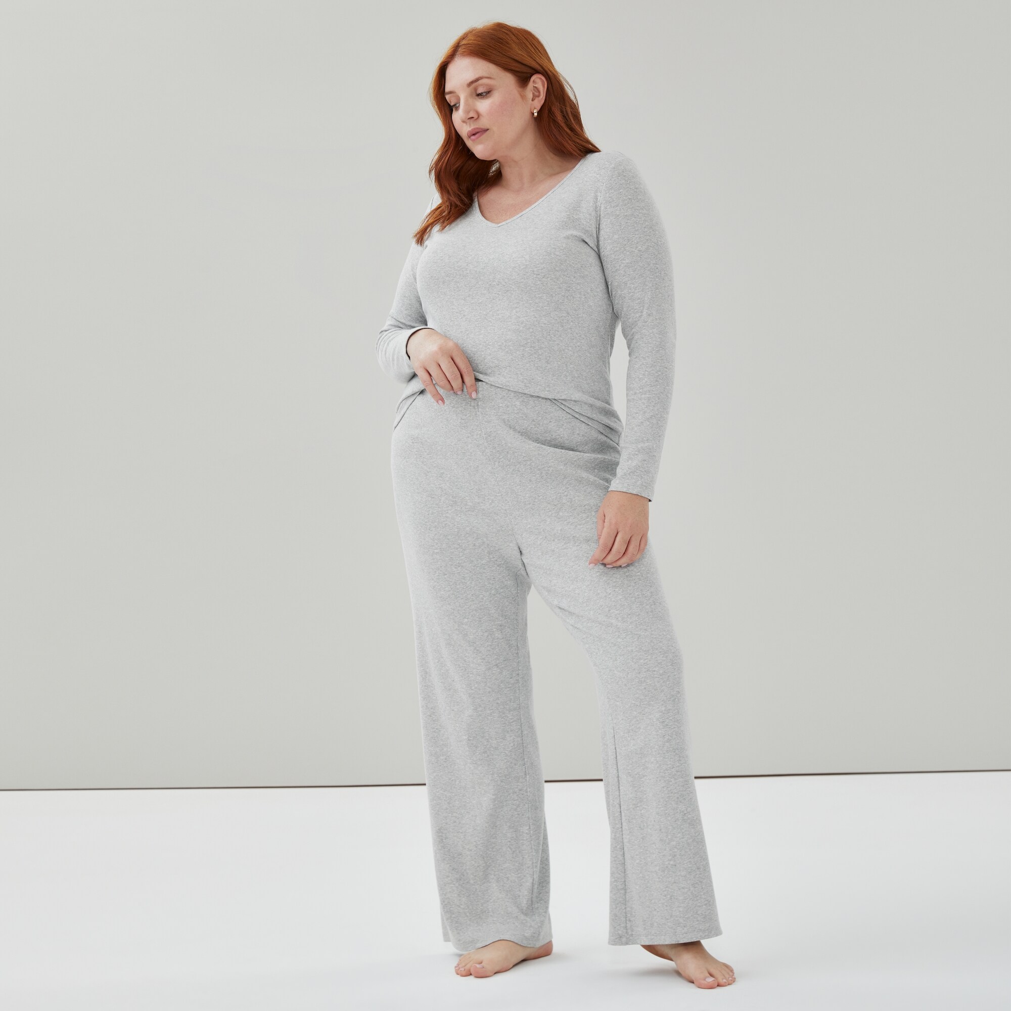 Women+ Ribbed Lounge Pant