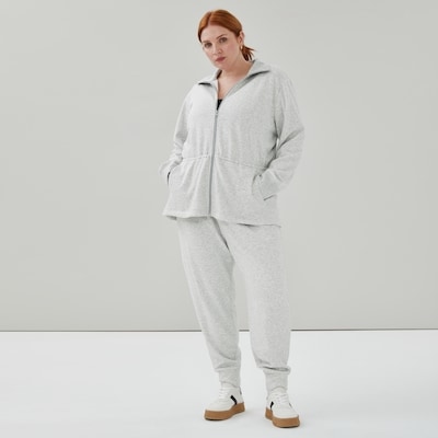 Women+ Active Fleece Jacket - Grey Mix