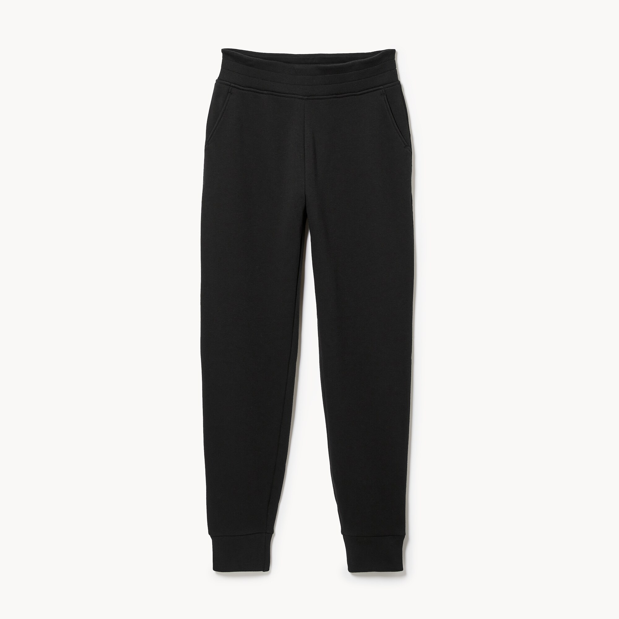 Pantalon de jogging sport ajusté en molleton