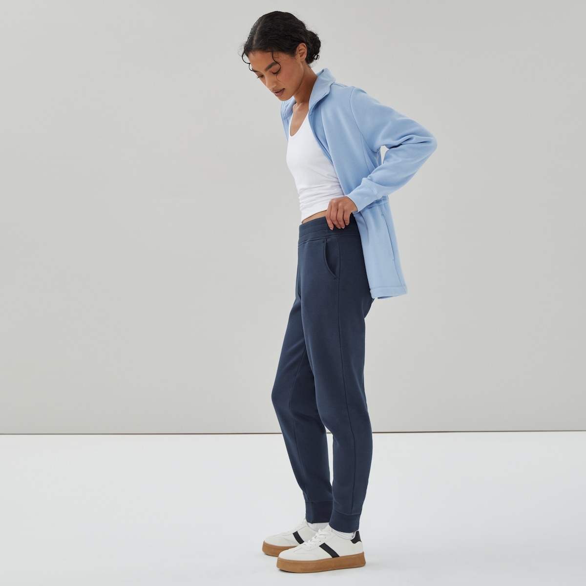 Active Fleece Slim Jogger - Dark Navy