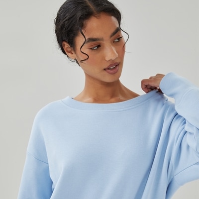Active Sweatshirt - Light Blue