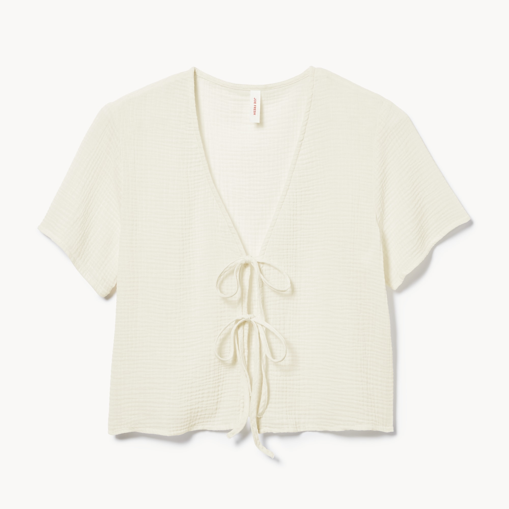 Gauze Top Cover-Up