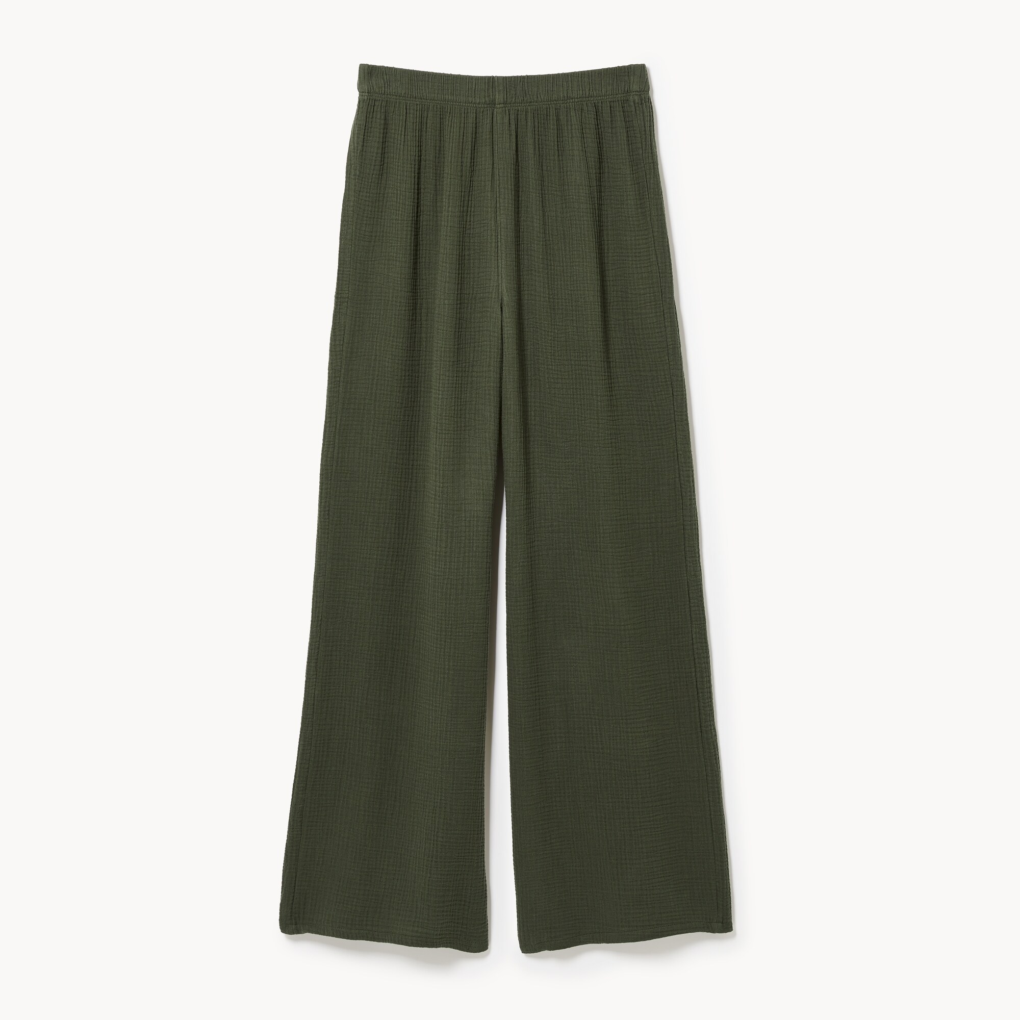 Pantalon cache-maillot de bain en gaze
