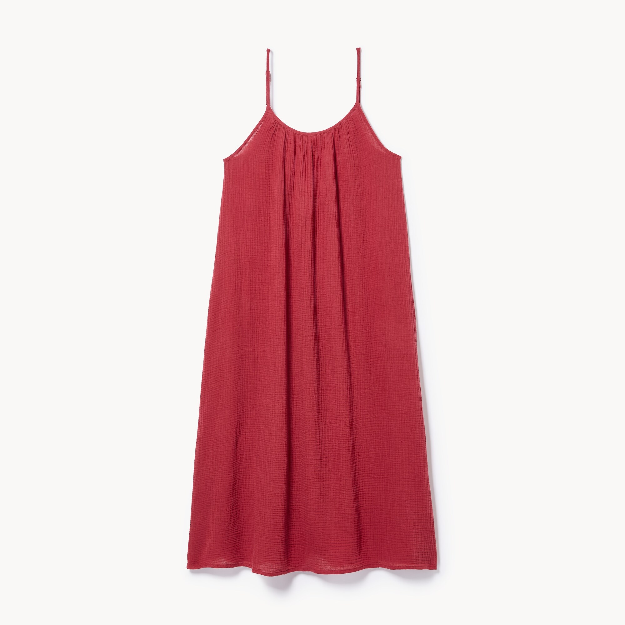 Gauze Midi Dress Cover-Up