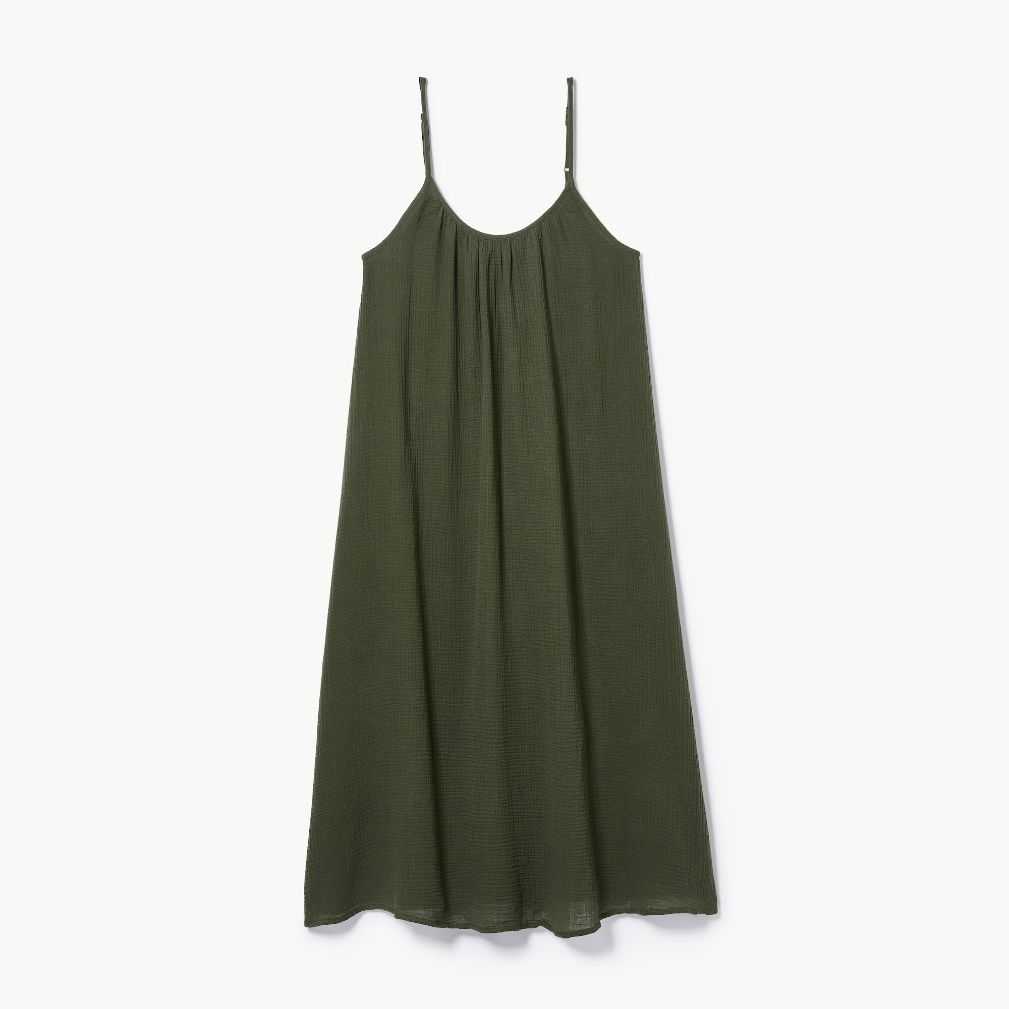 Gauze Midi Dress Cover-Up