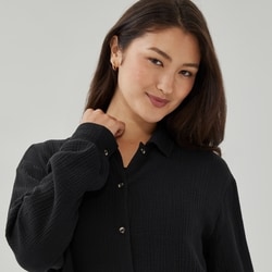 Joe Fresh Gauze Button-Up Cover-Up 1 ea, $29.00/1ea