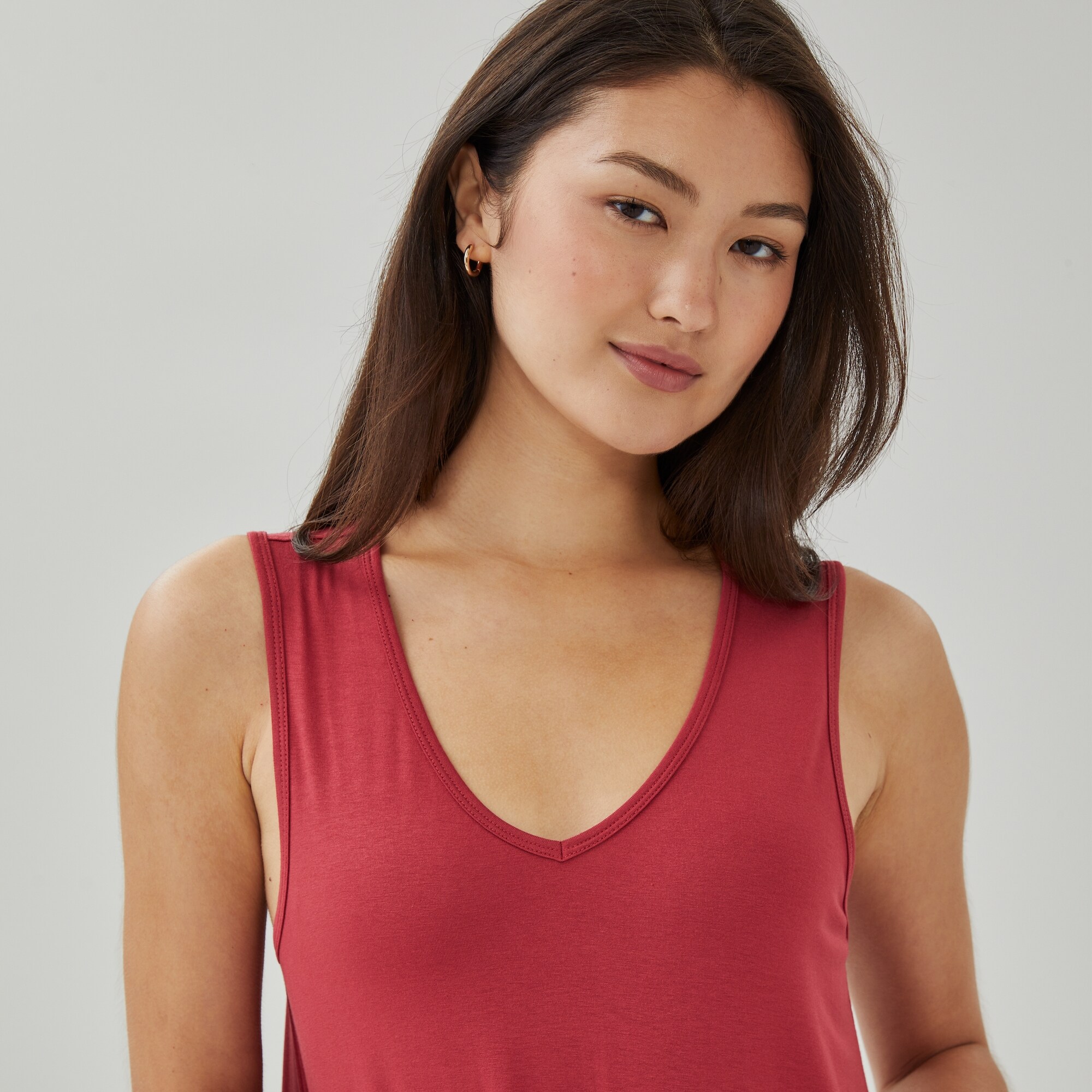 V-Neck Dress Cover-Up