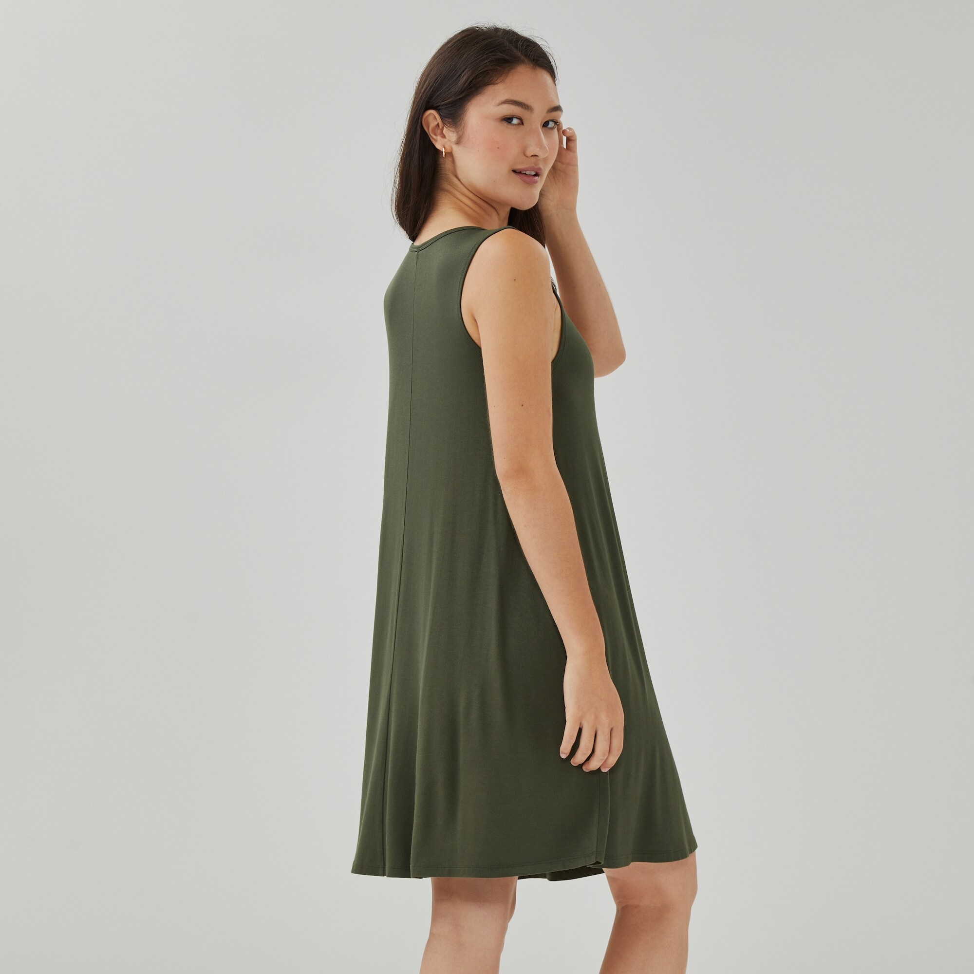 Robe cache-maillot de bain à col en&nbsp;V